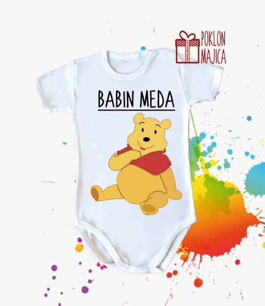 Poklon za rodjendan  deca/Bodi za bebe sa natpisom po zelji/babin meda.jpg